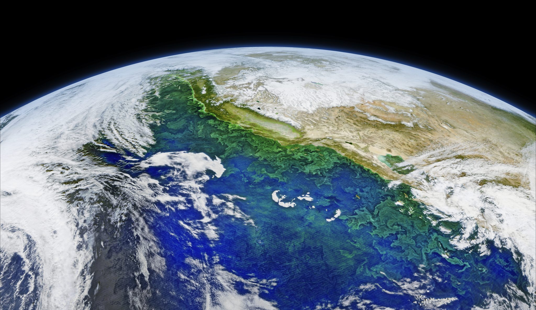 satellite image earth original from nasa digitally enhanced by rawpixel ...